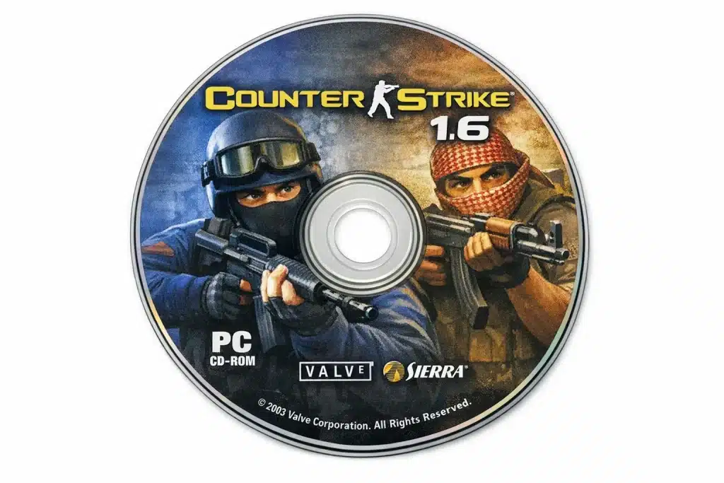 Original Counter-Strike 1.6 PC CD-ROM by Valve and Sierra Entertainment 2003